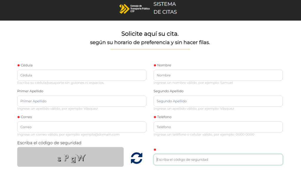 Sacar citas en CTP (La forma más amigable, segura y eficiente) Sacar citas en CTP