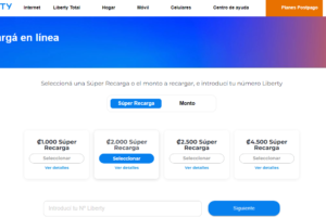 Cómo hacer una recarga Liberty (Sigue estos pasos y podrás recargar tu número)