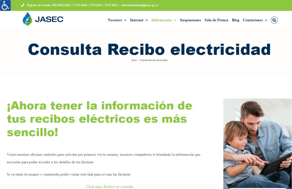 Consulta tu recibo de luz Jasec de manera fácil y rápida (Guía practica) consultar recibo de luz Jasec