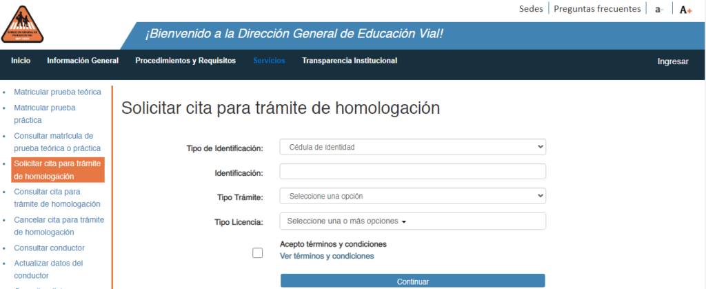 Sacar Citas en Educación Vial (Aprende cómo agendar tu prueba práctica de manejo en el MOPT) Sacar citas en Educación Vial
