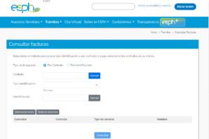 Consultar recibos de Luz ESPH (Guía completa paso a paso)
