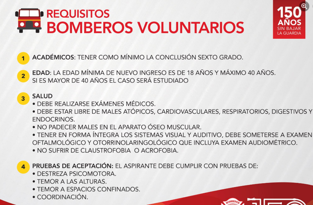 Requisitos para ser bombero en Costa Rica (Guía paso a paso) Requisitos para ser bombero en Costa Rica